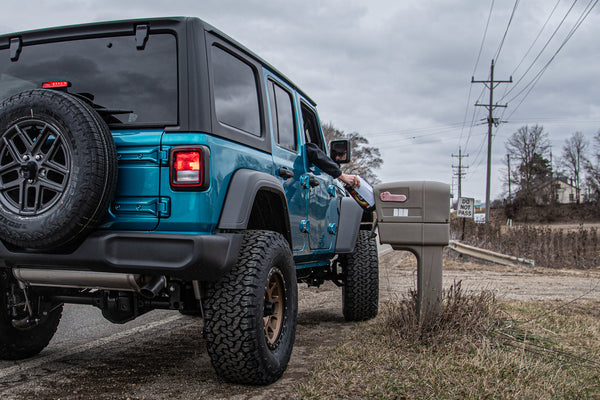 JKS Manufacturing 3.5" Lift Kit | J-Venture | Wrangler JL RHD 4-Door — Front (JSPEC208KFA)