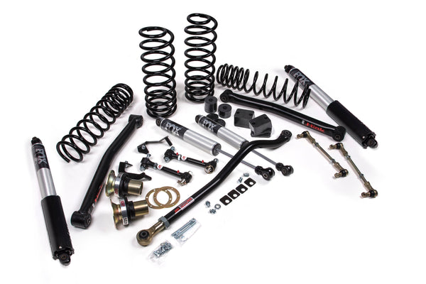 JKS Manufacturing 3.5" Lift Kit | J-Lander | Wrangler JL 4-Door — Front (JSPEC130PS)