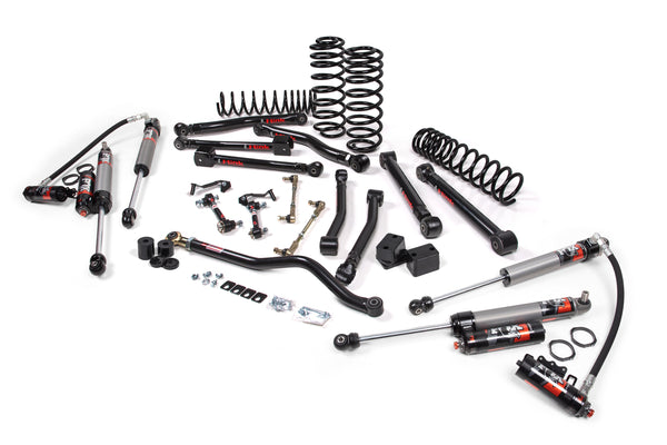 JKS Manufacturing Suspension Lift Kit, J-Krawl, 3 in., with Fox 2.5 Performance Elite Series Shocks — 2018-2026 Jeep Wrangler JL 2-Door (JSPEC190PES)