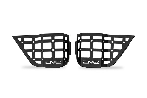 DV8 Offroad 2011-2018 Wrangler Rear Door Pocket Molle Panels