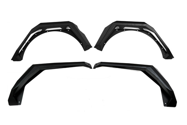 DV8 Offroad Élargisseurs d'ailes — 2018+ Jeep Wrangler JL
