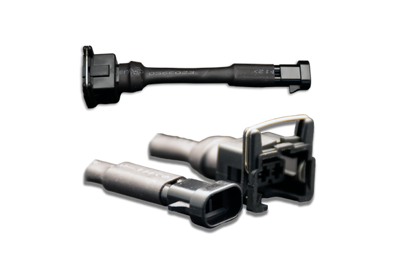 Fuel Injector Clinic Set of 8 Jetronic/EV1 (female) to GM/Delphi (male) injector plug adaptors
