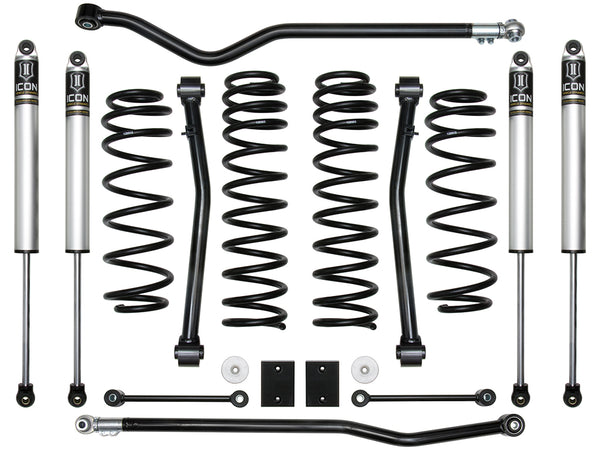 ICON 2018-2022 Jeep JL Wrangler, 2.5" Lift, Stage 3 Suspension System