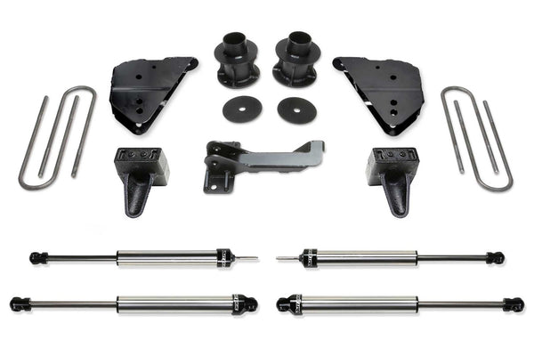 Fabtech Budget Lift System with Shock — 4" Lift — 2023-2026 Ford F-250 Super Duty / F-350 Super Duty (K2404DL)