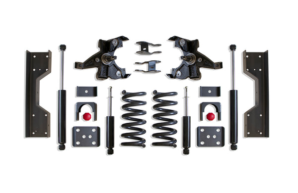 MaxTrac 4"/6" Lowering Kit (V8, HD ROTORS), 2WD