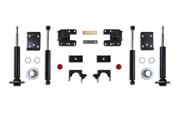 MaxTrac 3"/5" Lowering Kit (STRUTS) — Grey Powdercoat (K331335S)