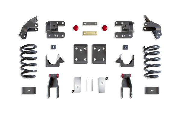 MaxTrac 2"/4" Lowering Kit (COILS, EXT/CREW CAB) (MAGNERIDE MODELS)