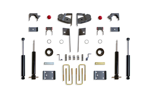 MaxTrac 2"/4" Lowering Kit (STRUTS) — Grey Powdercoat (K331924S)