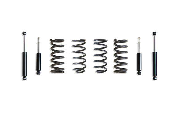 MaxTrac 2"/3" Lowering Kit — Grey Powdercoat — 2009-2024 Ram 1500 & 2019-2024 Ram 1500 Classic (K332923)