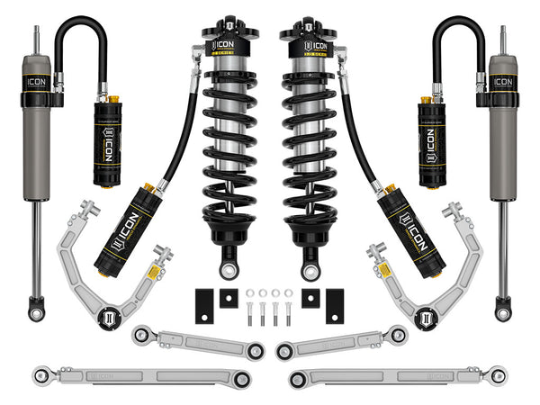 ICON 2022-2026 Toyota Tundra, 1.25-3.25" Lift, Stage 1, 3.0 Suspension System, Billet, CDCV
