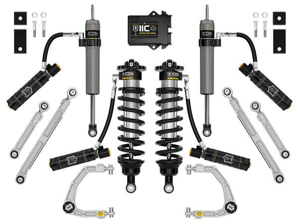 ICON 2022-2026 Toyota Tundra, 1.25-3.25" Lift, Stage 4, 3.0 Suspension System, Billet