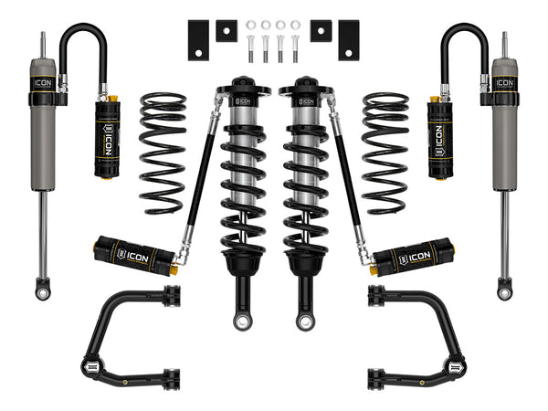 ICON Système de suspension Stage 9 2023-2026 Toyota Sequoia, rehaussement de 3-4.5 po, tubulaire, CDCV, TRD