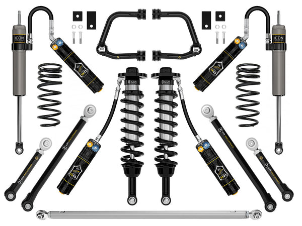 ICON Système de suspension Stage 10 2023-2026 Toyota Sequoia, rehaussement de 3-4.5 po, tubulaire, CDXS, TRD