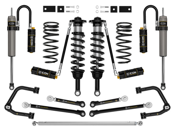 ICON Système de suspension Stage 10 2023-2026 Toyota Sequoia, rehaussement de 3-4.5 po, tubulaire, CDCV