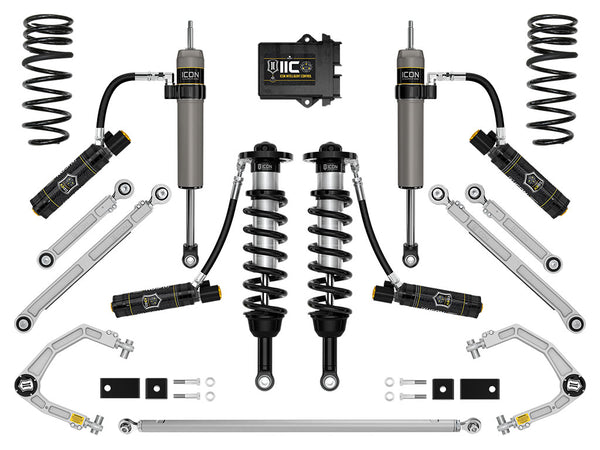 ICON Système de suspension Stage 12 2023-2026 Toyota Sequoia, rehaussement de 3-4.5 po, billette