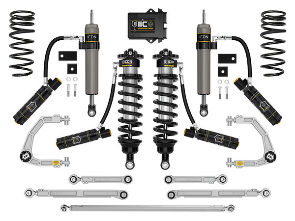 ICON 2023-2026 Toyota Sequoia, 3-4.25" Lift, Stage 3 3.0 Suspension System, Billet