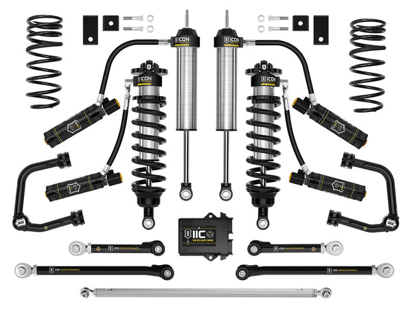 ICON 2023-2026 Toyota Sequoia, 3-4.25" Lift, Stage 4 3.0 Suspension System, Tubular
