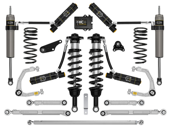 ICON Système de suspension Stage 12 2024-2026 Toyota Land Cruiser 250 Series, rehaussement de 1.25-3 po, billette