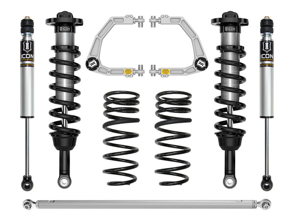 ICON 2025-2026 Toyota 4Runner 2WD, 1.25-3" Lift, Stage 3 Suspension System, Billet