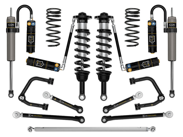 ICON 2025-2026 Toyota 4Runner 2WD, 1.25-3" Lift, Stage 11 Suspension System, Tubular