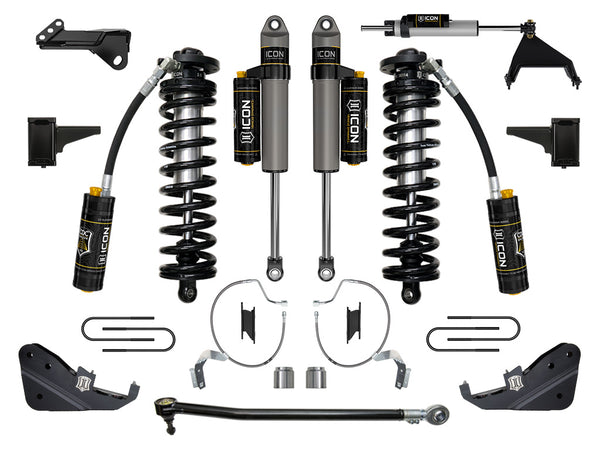 ICON 2023-2026 Ford F-250/F-350 Super Duty 4WD, 4-5.5" Lift, Stage 5 Coilover Conversion System