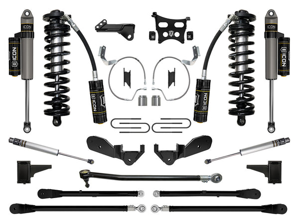 ICON 2023-2026 Ford F-250/F-350 Super Duty 4WD, 4-5.5" Lift, Stage 6 Coilover Conversion System