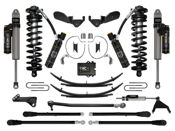 ICON 2023-2026 Ford F-250/F-350 Super Duty 4WD, 4-5.5" Lift, Stage 8 Coilover Conversion System w/ Expansion P