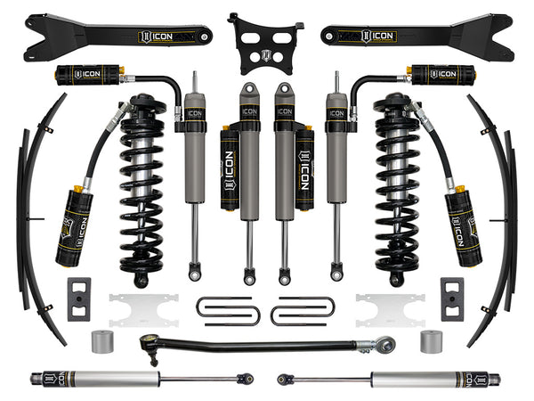 ICON 2023-2026 Ford F-250/F-350 Super Duty 4WD, 2.5-3" Lift, Stage 5 Coilover Conversion System with Radius (K63205RL)