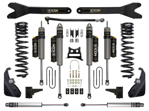 ICON 2017-19 Ford F250/F350, 4.5" Lift, Stage 5 Suspension System, w/Radius Arm — 4WD