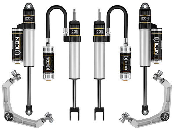 ICON 2020-2026 GM 2500/3500 HD, 0-2" Lift, Stage 2 Suspension System, Billet