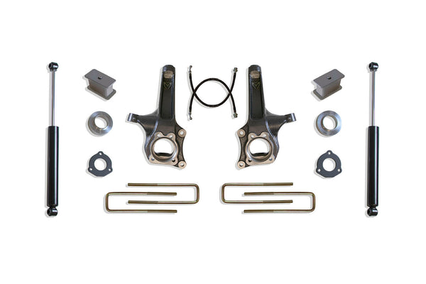 6.5" Lift Kit (MAX TRAC SHOCKS) — Grey Powdercoat, 2WD (K880463)
