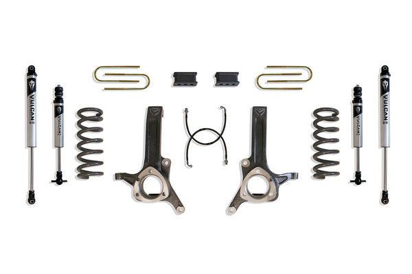 MaxTrac 6" Lift Kit (4.125" x 13.5" U-Bolts) (5.7L Hemi) (Vulcan IFP Shocks) — 2003-2008 Dodge Ram 1500 / 2500 / 3500