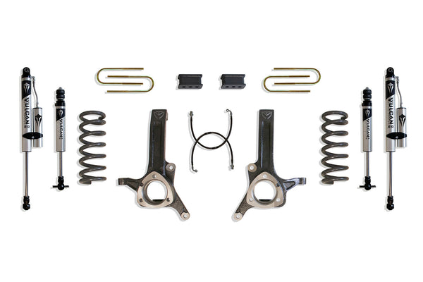 MaxTrac 6" Lift Kit — Grey Powdercoat — 2003-2008 Dodge Ram 1500 / 2500 (K882262VR-S)