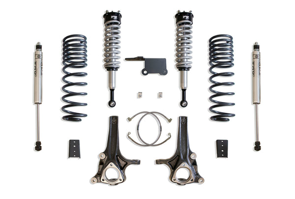 MaxTrac 7" Lift Kit (FOX SHOCKS) — Grey Powdercoat — 2019-2024 Ram 1500 / Ram 1500 Classic (K882774FC)