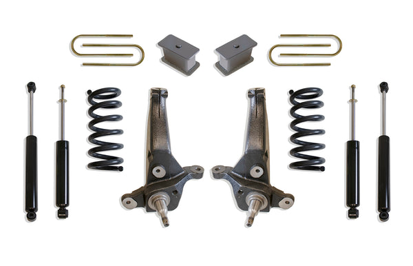 MaxTrac 6" Lift Kit (COIL MODELS) — Grey Powdercoat, 2WD (K883063B-4)