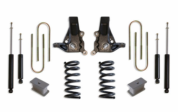 MaxTrac 5.5" Lift Kit — Grey Powdercoat — V6 — 1997-2003 Ford F-150 (K883553-6)