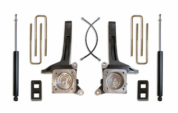 3.5" Lift Kit (MAX TRAC SHOCKS) — Grey Powdercoat, 2WD (K886732)