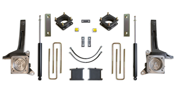 MaxTrac 6" Lift Kit (MAX TRAC SHOCKS) — Grey Powdercoat, 2WD (K886764)