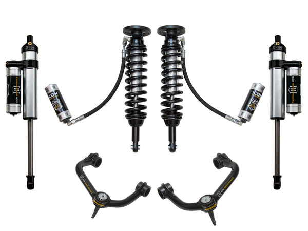 ICON 2009-2013 Ford F-150 2WD, 1.75-2.63" Lift, Stage 4 Suspension System, Tubular