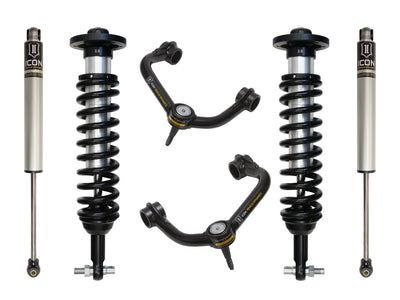 ICON 2014 Ford F-150 2WD, 0-2.63" Lift, Stage 2 Suspension System, Tubular