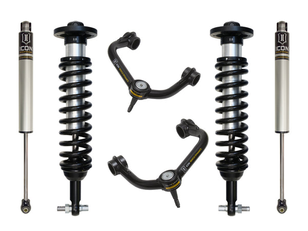 ICON 2014 Ford F-150 2WD, 0-2.63" Lift, Stage 2 Suspension System, Tubular