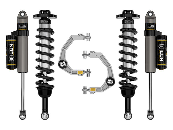 ICON 2021-2025 Ford F-150 Tremor, 2.5-3" Lift, Stage 2 Suspension System, Billet — 4WD