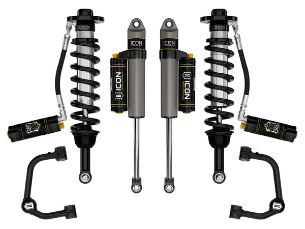 ICON 2021-2025 Ford F-150 Tremor, 2.5-3" Lift, Stage 4 Suspension System, Tubular, CDCV