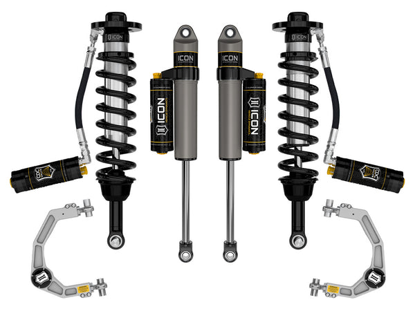 ICON 2021-2025 Ford F-150 Tremor, 2.5-3" Lift, Stage 4 Suspension System, Billet, CDCV