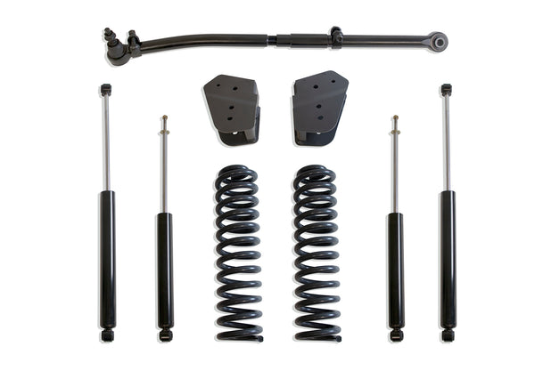 2.5" Lift Kit (MAX TRAC SHOCKS) — Grey Powdercoat — 2020-2022 Ford F-250 / F-350 Super Duty (K943325)