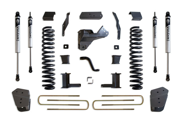 MaxTrac 8" Lift Kit (VULCAN SHOCKS) — Grey Powdercoat — 2020-2022 Ford F-250 / F-350 Super Duty (K943385V)