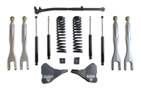 2.5" Coil Spring Leveling Kit W/ 4-LINKS (MAX TRAC SHOCKS)