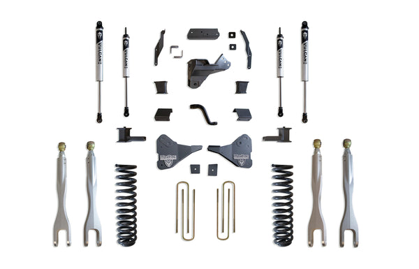 MaxTrac 4" Lift Kit with 4-Links (Vulcan IFP Shocks) — 2023-2025 Ford F-250 / F-350 Super Duty