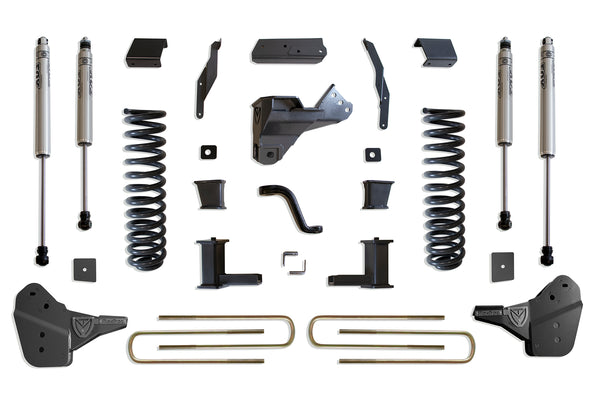 MaxTrac 6" Lift Kit (FOX SHOCKS) — Grey Powdercoat — 2023-2025 Ford F-250 / F-350 Super Duty (K944362F)