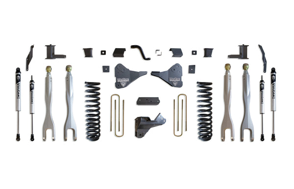 MaxTrac 6" Lift Kit with 4-Links (Vulcan IFP Shocks) — 2023-2025 Ford F-250 / F-350 Super Duty